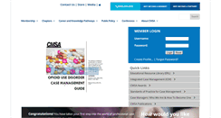 Desktop Screenshot of cmsa.org